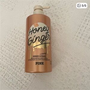 New Victoria Secret Pink Honey Ginger Body lotion NWT